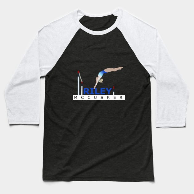 RILEY gymnastics Baseball T-Shirt by GymFan